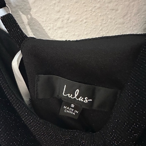 Lulus Dresses & Skirts - Lulu's Shimmering Black Evening Dress